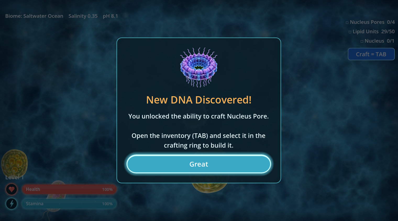 DNA discovered in Salty